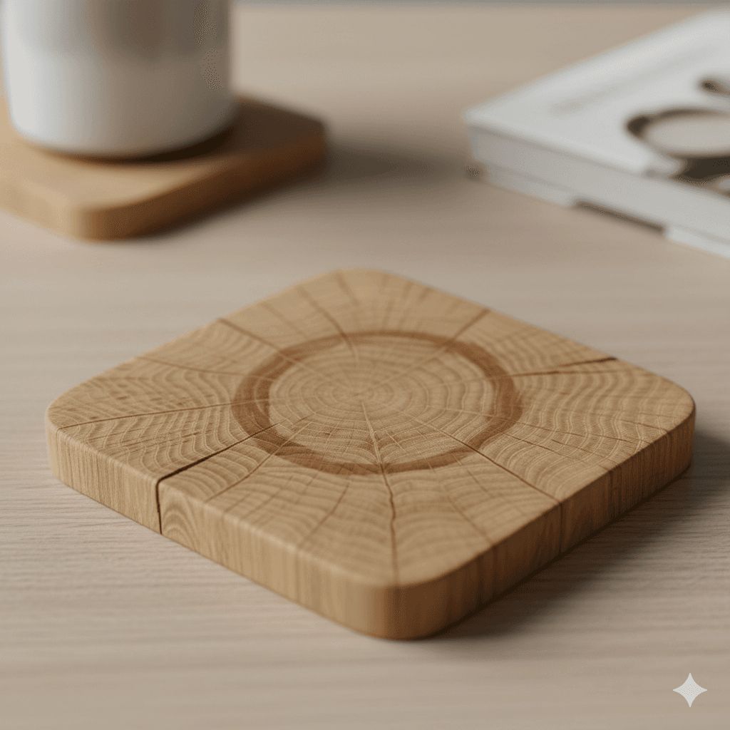 Custom Engraved Wooden Coasters